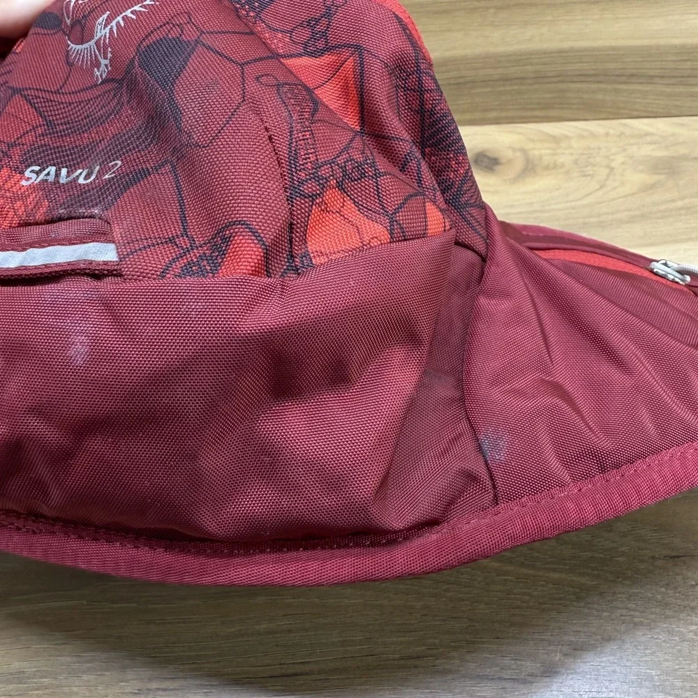 OSPREY Savu 2 Red Lumbar Pack Waist Hip Fanny Bag Hiking Outdoor Bag